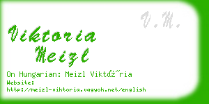 viktoria meizl business card